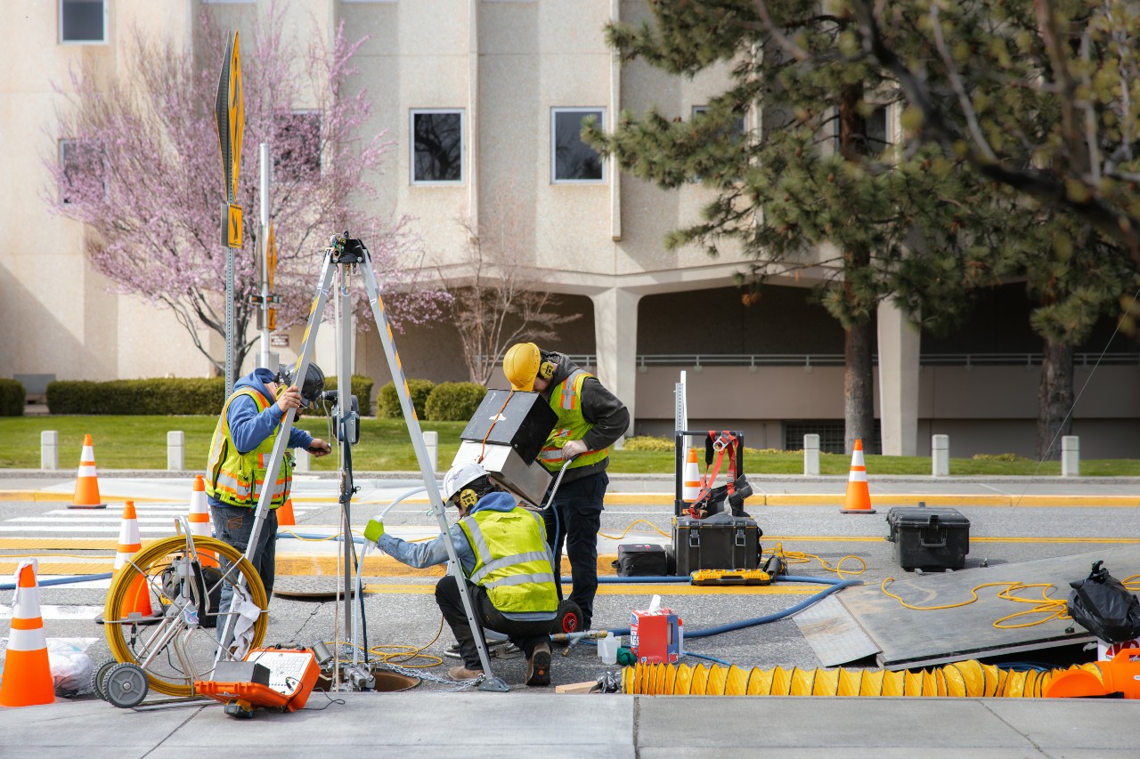 trenchless sewer line repair process