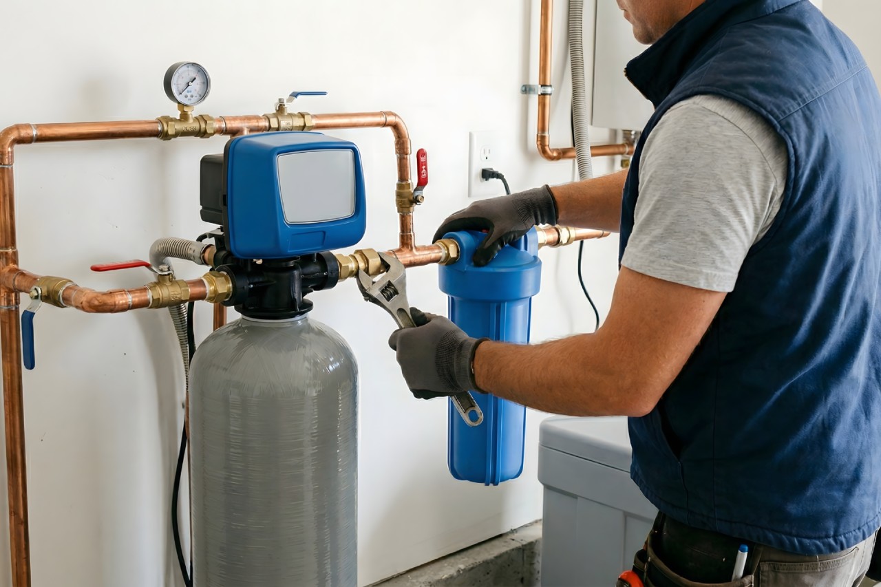 water softener maintenance service